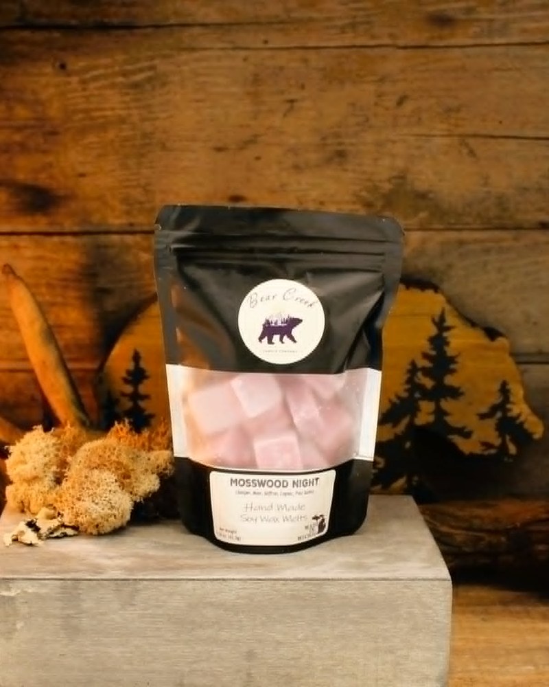 Mosswood Night soy wax melts