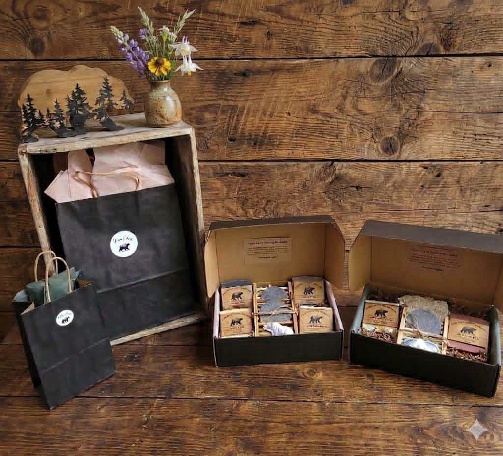 Bear Creek soap, freshly made