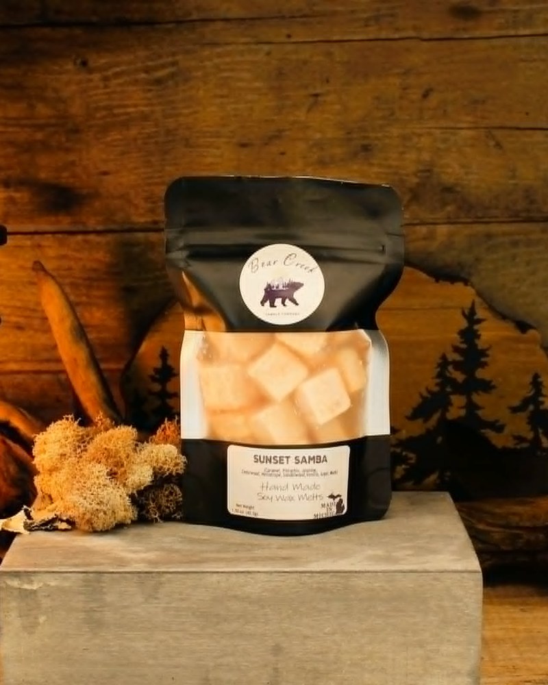 Sunset Samba soy wax melts